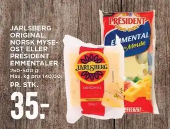 Norsk myseost el. emmentaler