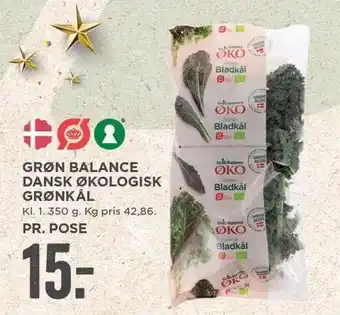 MENY Dansk øko grønkål tilbud