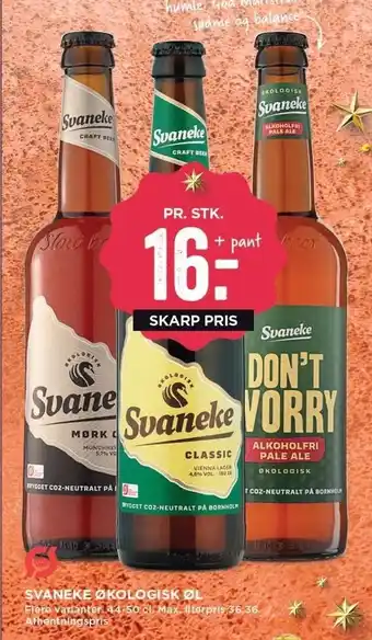 MENY Svaneke øko øl tilbud