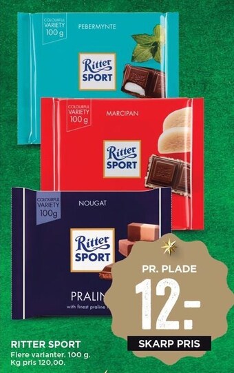 MENY Ritter sport tilbud