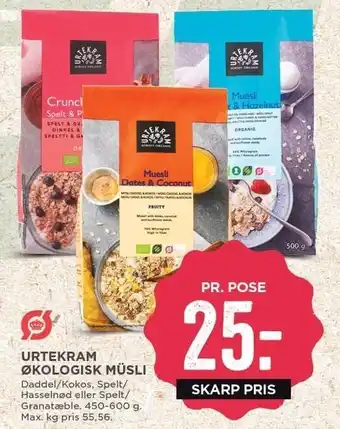 Urtekram øko müsli