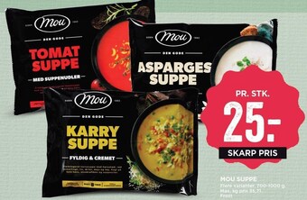 MENY Mou suppe tilbud
