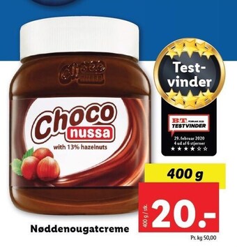 Nøddenougatcreme