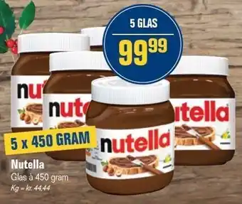 Otto Duborg Nutella - 5 gl. tilbud