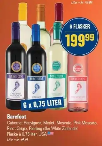 Otto Duborg Barefoot - 6 fl. tilbud