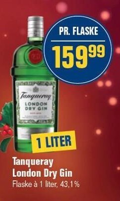 Otto Duborg Tanqueray london dry gin tilbud