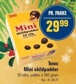 Otto Duborg Toms mini skildpadder tilbud