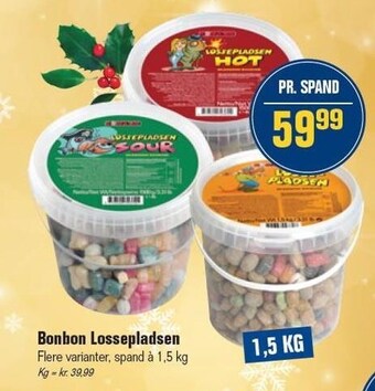 Otto Duborg Bonbon lossepladsen tilbud