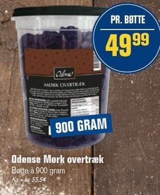Otto Duborg Odense mørk overtræk tilbud
