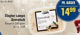 Otto Duborg Slagter lampe grevefedt tilbud