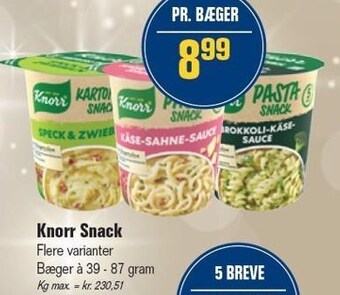 Otto Duborg Knorr snack tilbud