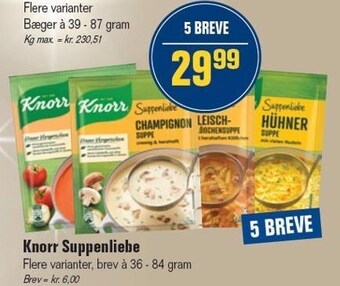 Otto Duborg Knorr suppenliebe tilbud