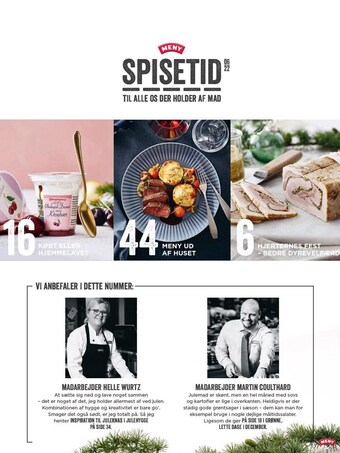 MENY Spisetid - til alle os der holder af mad tilbud