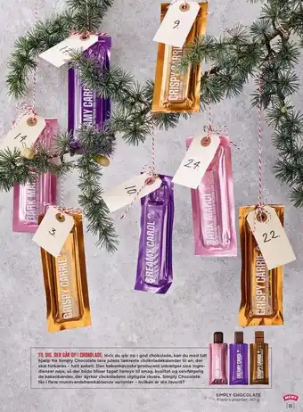 MENY Til dig der går op i chokolade tilbud