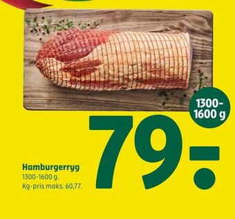 Coop 365 Hamburgerryg tilbud