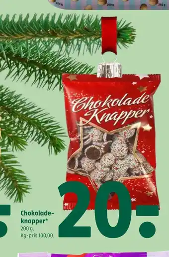 Coop 365 Chokoladeknapper tilbud