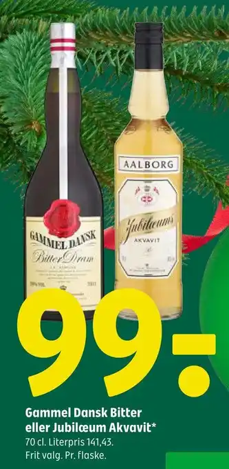 Coop 365 Gammel dansk bitter eller jubilæum akvavit tilbud