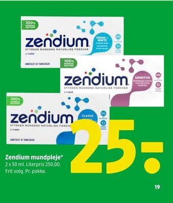 Coop 365 Zendium mundpleje tilbud
