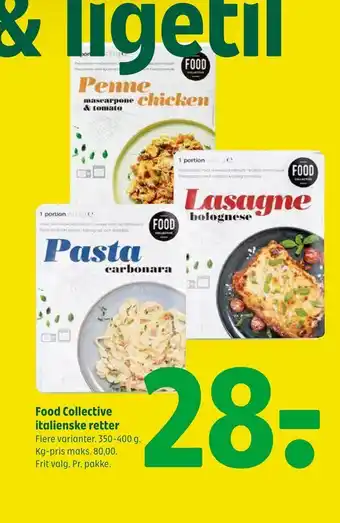 Food collective italienske retter