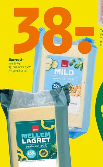 Coop 365 Skæreost tilbud