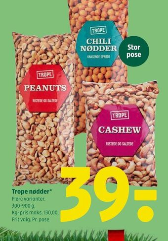 Coop 365 Trope nødder tilbud