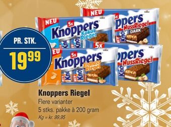 Otto Duborg Knoppers riegel tilbud