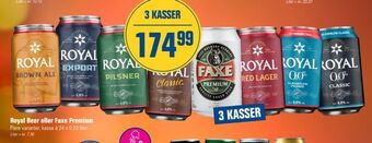 Otto Duborg Royal beer eller faxe premium tilbud