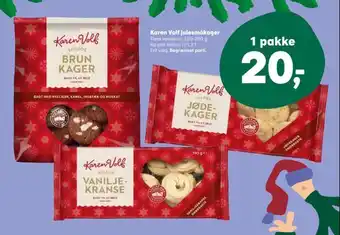 SuperBrugsen Karen volf julesmåkager tilbud