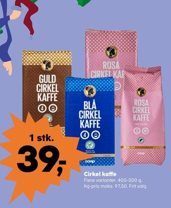 SuperBrugsen Cirkel kaffe tilbud
