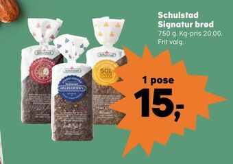 SuperBrugsen Schulstad signatur brød tilbud
