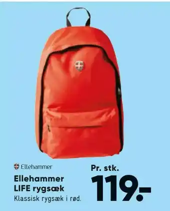 Bilka Ellehammer LIFE rygsæk tilbud