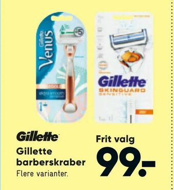 Bilka Gillette barberskraber tilbud