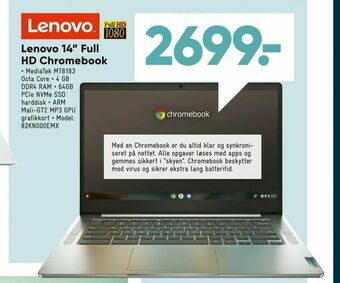 Lenovo 14" Full HD Chromebook