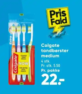 Bilka Colgate tand børster medium tilbud