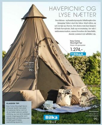 Bilka Easy Camp Moonlight Tipi tilbud
