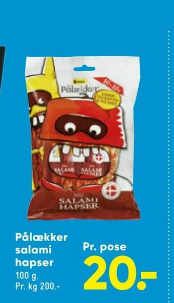 Pålækker salami hapser