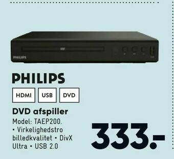 Bilka DVD afspiller tilbud