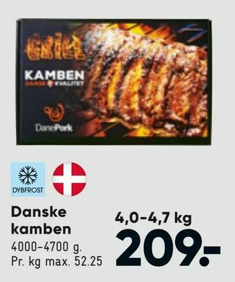 Bilka Danske kamben tilbud