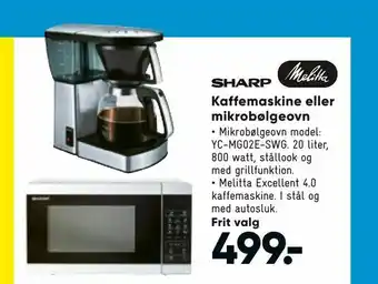Bilka Kaffemaskine eller mikrobølgeovn tilbud
