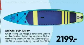 Bilka Wikiwiki SUP 325 cm tilbud