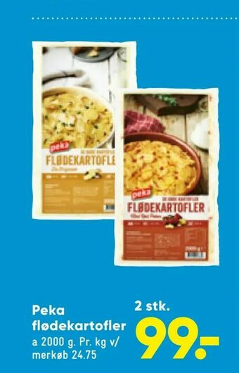 Bilka Peka flødekartofler tilbud