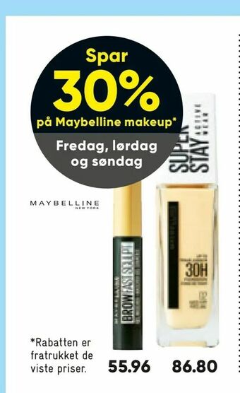 Maybelline makeup