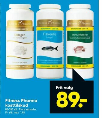 Bilka Fitness Pharma kosttilskud tilbud