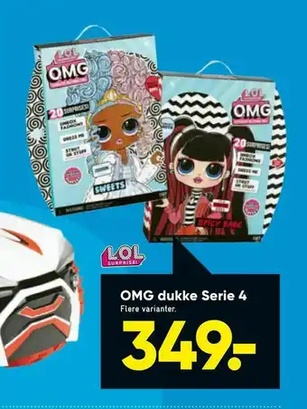 Bilka OMG dukke Serie 4 tilbud