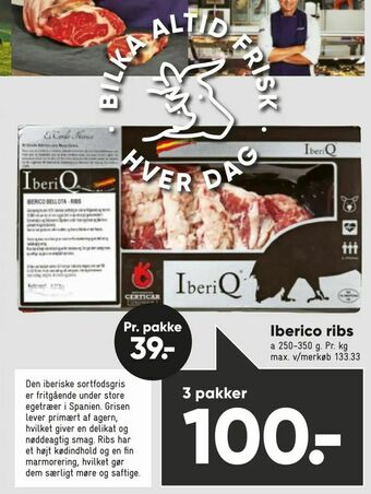 Iberico ribs