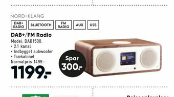 Bilka DAB+/FM Radio tilbud