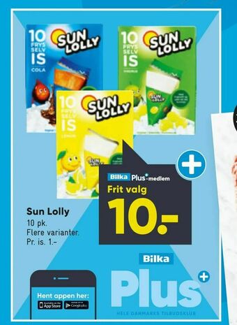 Bilka Sun Lolly tilbud