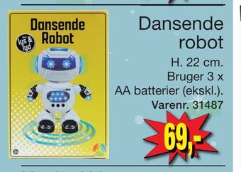 Harald Nyborg Dansende robot tilbud