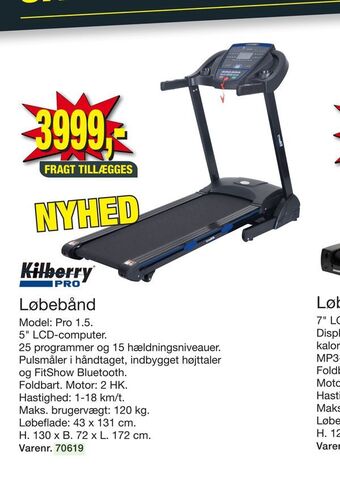 Harald Nyborg Løbebånd tilbud