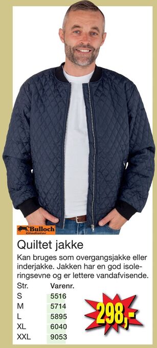 Harald Nyborg Quiltet jakke tilbud